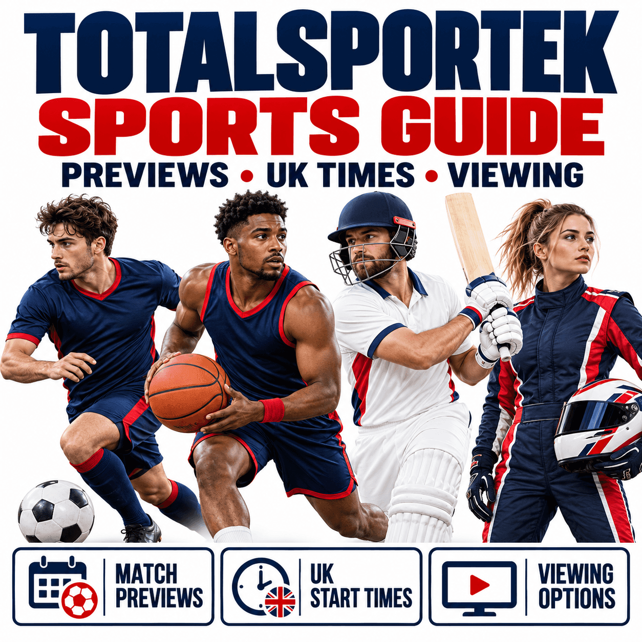 Totalsportek Sports Guide: Match Previews, UK Start Times and Viewing Options