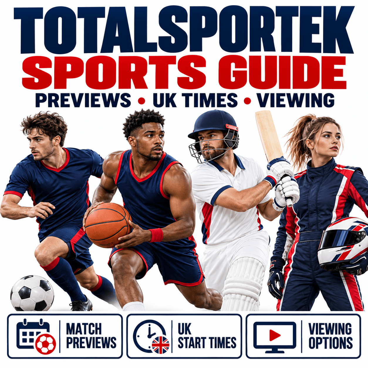 Totalsportek Sports Guide: Match Previews, UK Start Times and Viewing Options